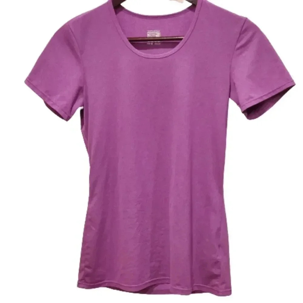 32 Degrees COOL wicking purple short sleeve athletic top Size Medium
